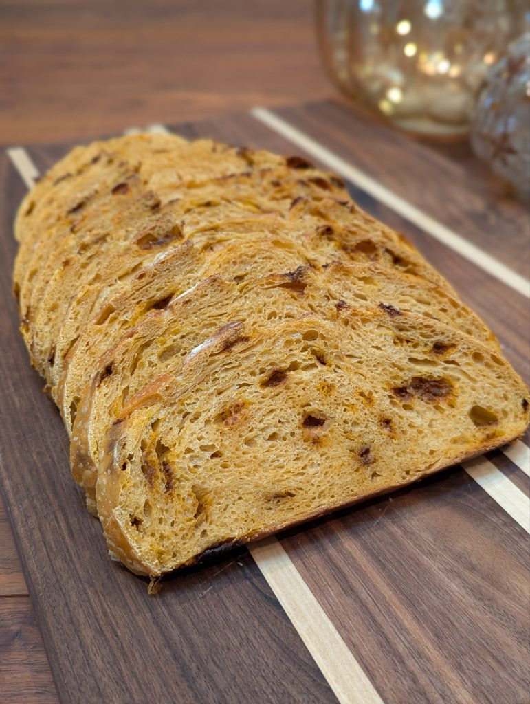 Pumpkin Cinnamon Sourdough